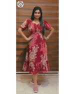 Chiffon Smoky Frock (VB 5001 & VB 5005) — Light, Floaty & Kerala-Ready - Image 5