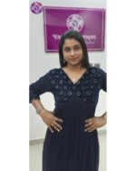 Georgette Kurtis (VB 5089 & VB 5093) — Kerala-Ready Elegance in Green & Dark Blue - Image 6