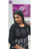 Rayon Smoky Frock (VB 5106) — Black, Floaty & Kerala-Ready - Image 4