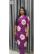 Premium Cotton Co-ords (VB 5293 & VB 5297) — Kerala-Ready Sets in Wine & Royal Blue - Image 4