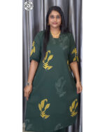 Premium Cotton Co-ords (VB 5301 & VB 5305) — Kerala-Ready Sets in Rani Pink & Dark Green - Image 3