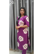 Premium Cotton Co-ords (VB 5293 & VB 5297) — Kerala-Ready Sets in Wine & Royal Blue