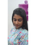 Pure Cotton 2-Piece Kurti Set (VB 5143) — Sky Blue, Cool & Ready for Kerala - Image 3