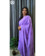 2-Piece Kurti Top & Dupatta (VB 5337) — Georgette, Dark Purple, Kerala-Ready Elegance - Image 2