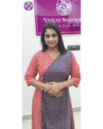 Cotton Ajrakh A Line Cross Cut Kurti – Navy Blue & Peach, Blue & Maroon | VB 5209 & VB 5033